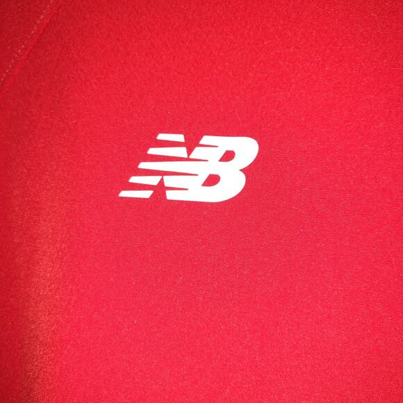 Columbus Clippers New Balance Batting Cage Jacket 1/4 Zip Red Gray Mens XL Ohio - Picture 5 of 16